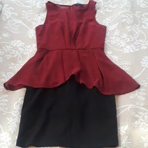 Burgundy Dress